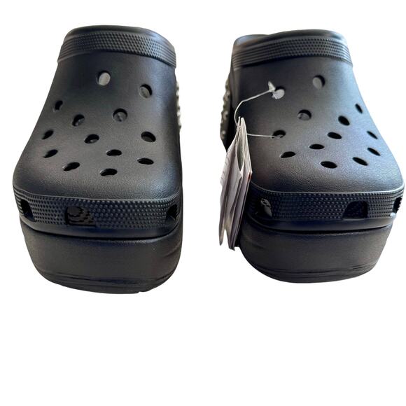 Crocs Siren Studded Heel Clog Mens 13 Black 209017-001 NEW Goth Y2K Punk main image 7